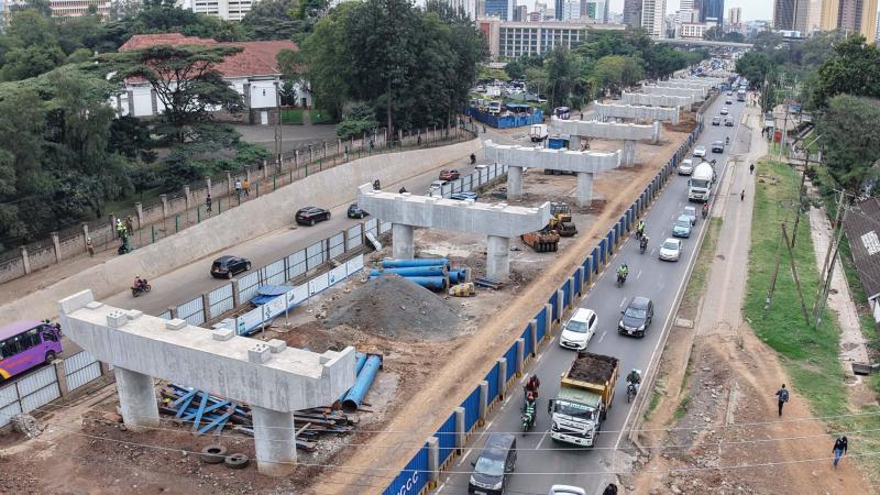 File image of the Kenyatta Avenue viaduct.