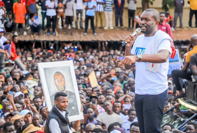 File image of Nairobi Senator Edwin Sifuna.