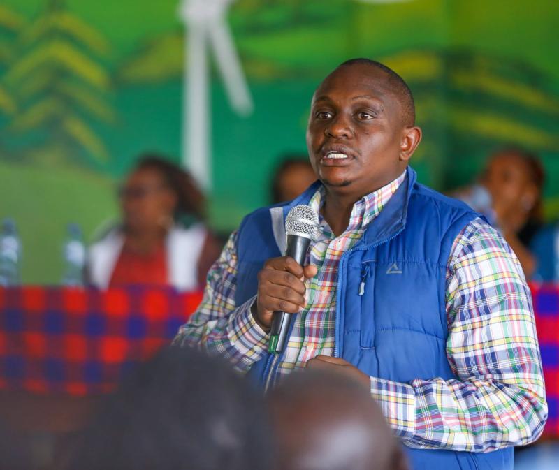 A  file photo of  Kajiado North MP Onesmus Ngogoyo