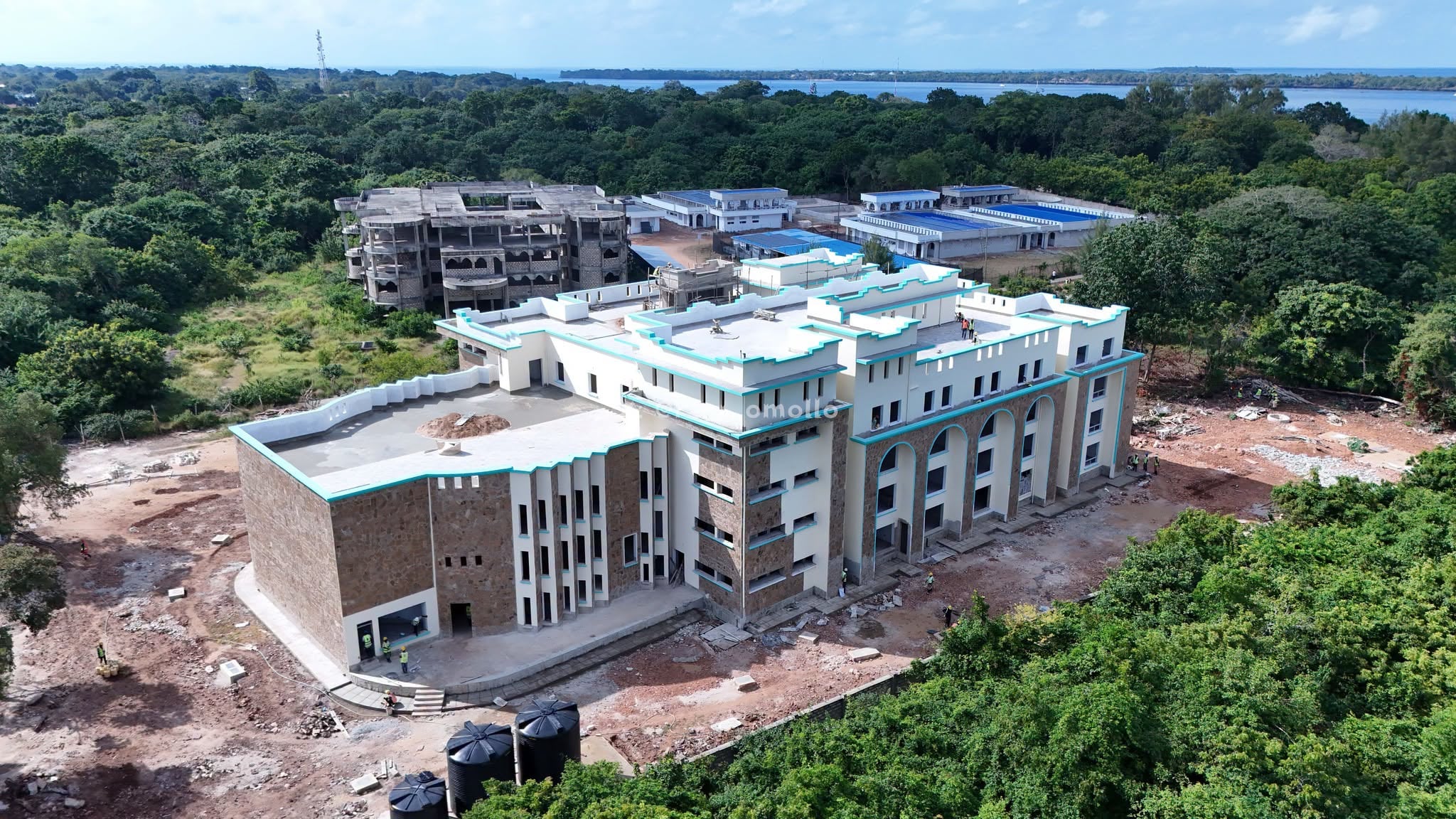 File image of ongoing NAMARET construction