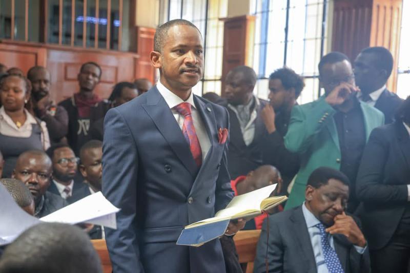 File image of Embakasi East MP Babu Owino.