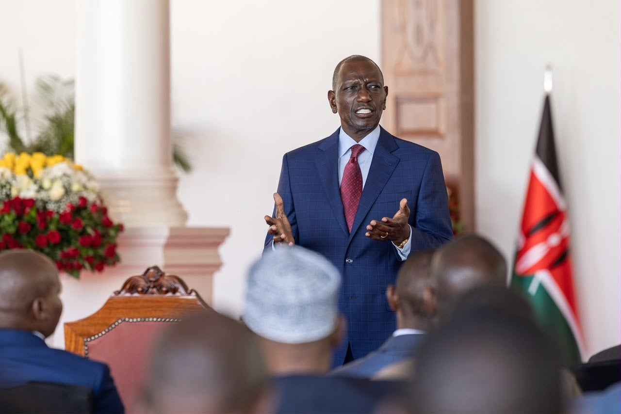A file photo of President William Ruto.
