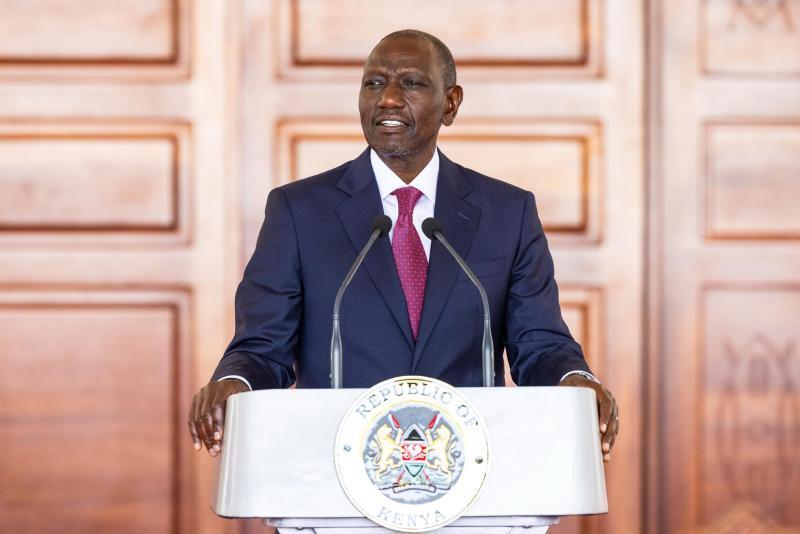 File image of President William Ruto.