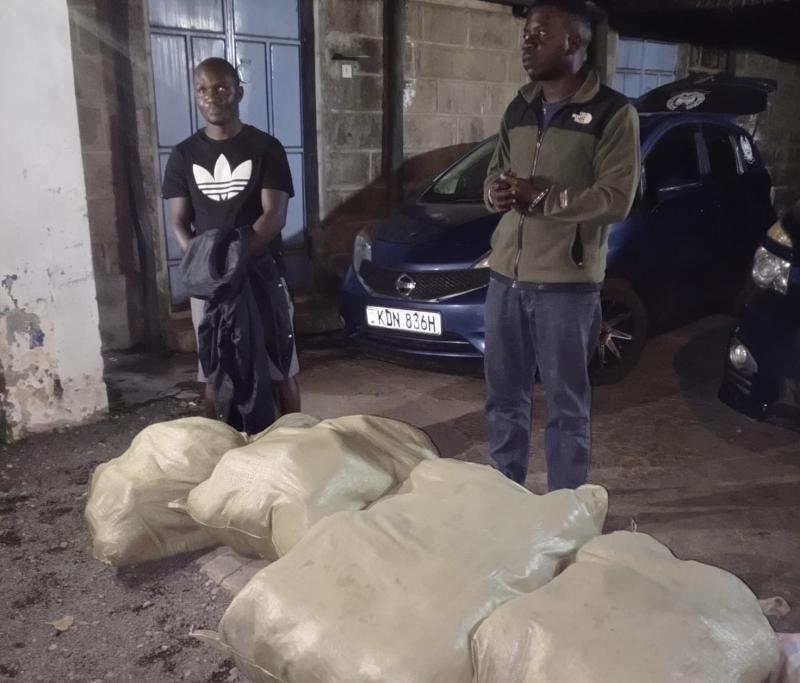 File image of arrested suspects