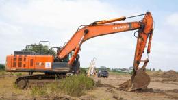 File image of construction works for the Naivasha-Kisumu-Malaba Standard Gauge Railway