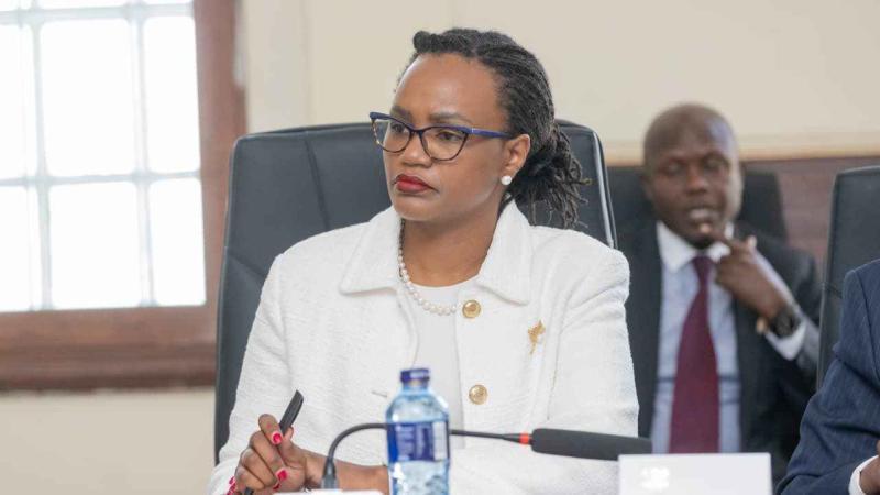 File image of State Department for Diaspora Affairs Principal Secretary Roseline Njogu