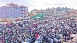 File image of the Linda Mwananchi rally in Kisii County