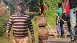 File image of the alleged victim and the Keumbu incident