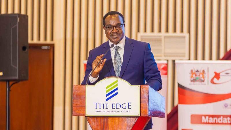 File image of Education Cabinet Secretary Julius Ogamba