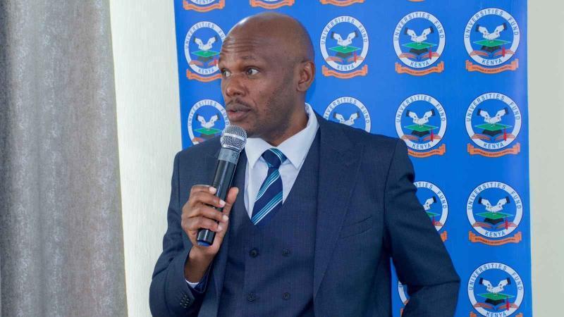 File image of Universities Fund Acting CEO Edwin Wanyonyi