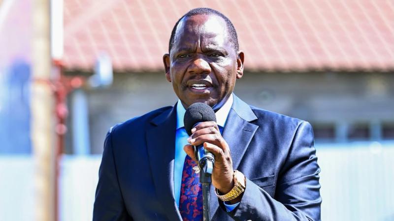 File image of Uasin Gishu Governor Jonathan Bii