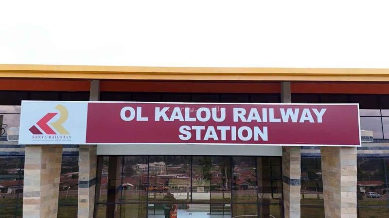 File image of the Ol Kalou Railway Station
