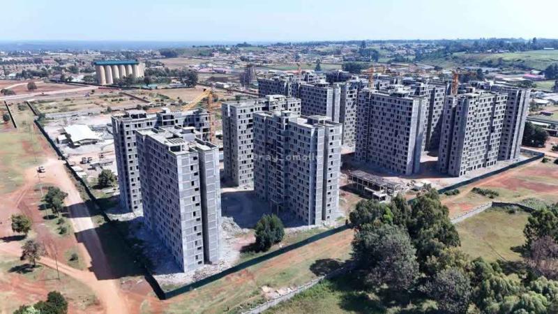 File image of the Eldoret Railway City Affordable Housing Project