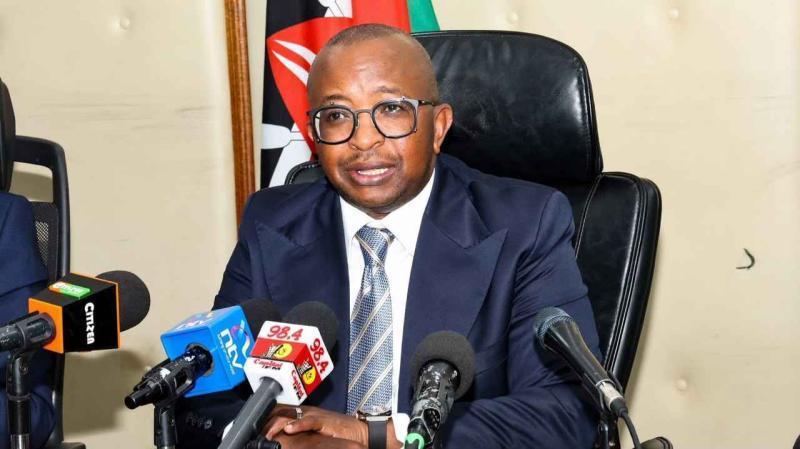 File image of Housing and Urban Development Principal Secretary Charles Hinga