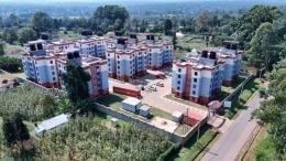 File image of the Milimani Affordable Housing Project in Kakamega County