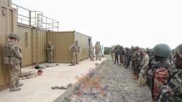 File image of British Army soldiers, alongside KDF personnel, the US Army, and the Tanzania Peoples Defence Force during a joint training exercise
