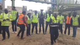 File image of enforcement officers