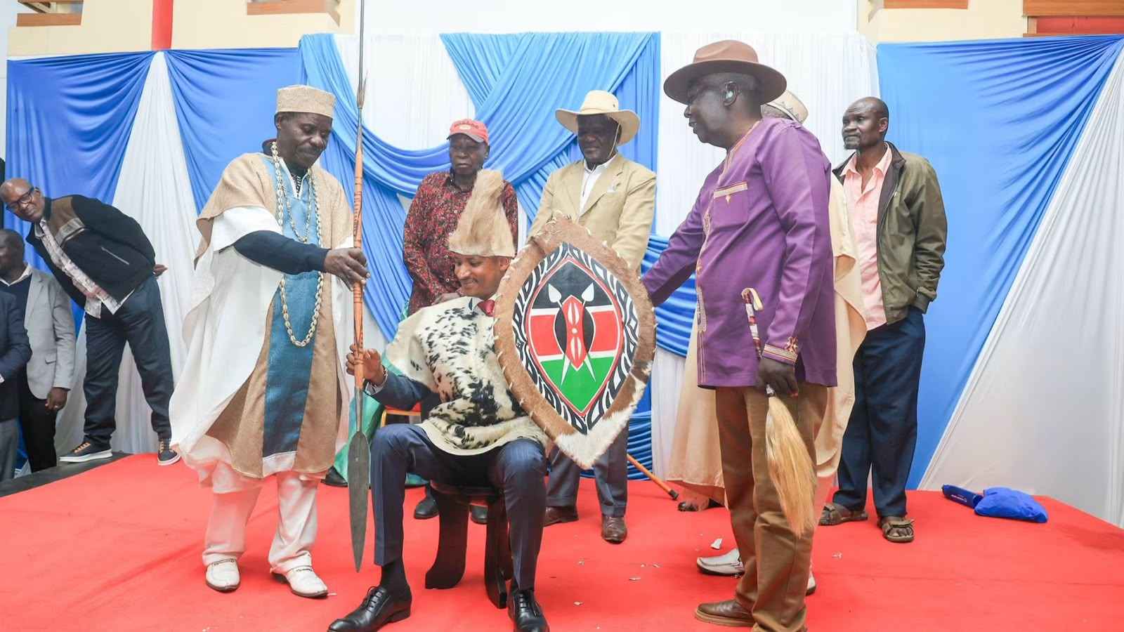 File image of the coronation ceremony
