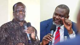 File image of Cooperatives and Micro, Small, and Medium Enterprises (MSMEs) Development Cabinet Secretary Wycliffe Oparanya and Public Service Cabinet Secretary Geoffrey Ruku