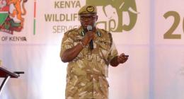 File image of KWS Director General Prof. Erustus Kanga
