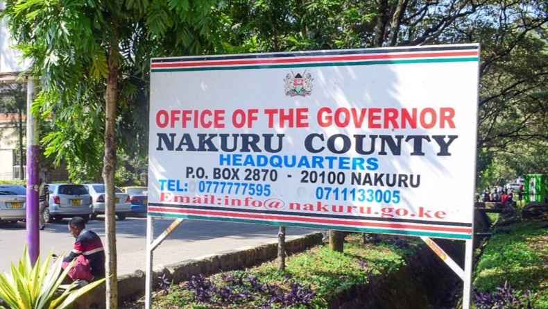 File image of Nakuru County Headquarters