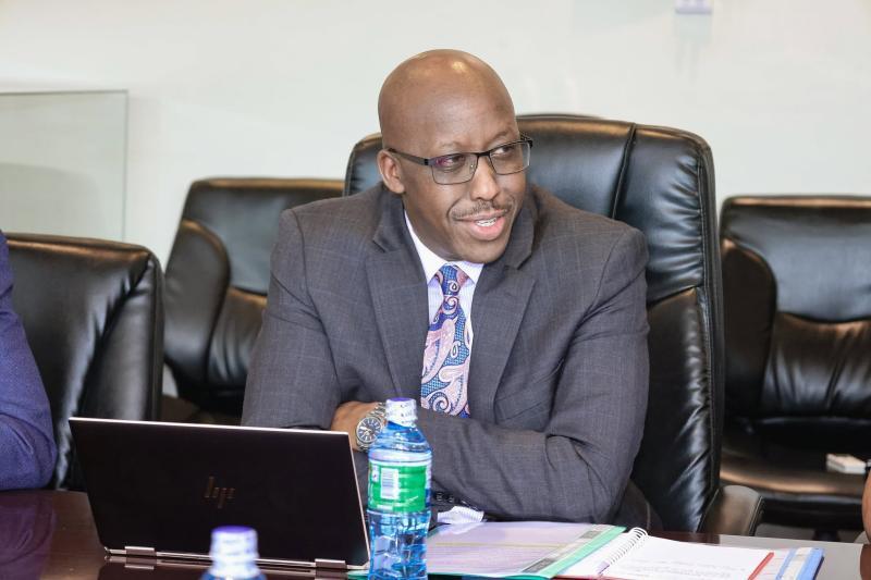File image of Kenya Space Agency Director General Hillary Kipkosgey.