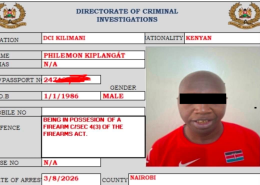 A file photo of the police impostor arrested at Yaya Centre.