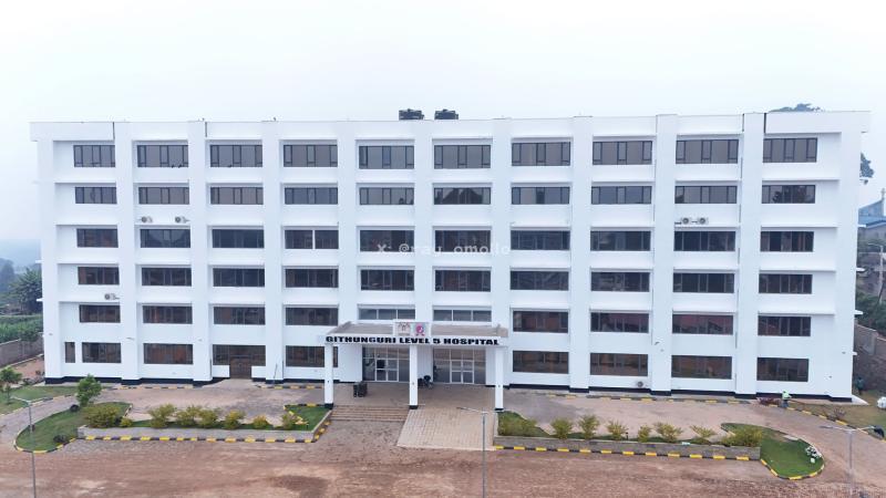 File image of the Githunguri Level 5 Hospital.