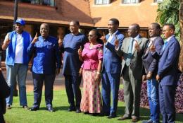 A file photo of the leaders of the United Opposition.