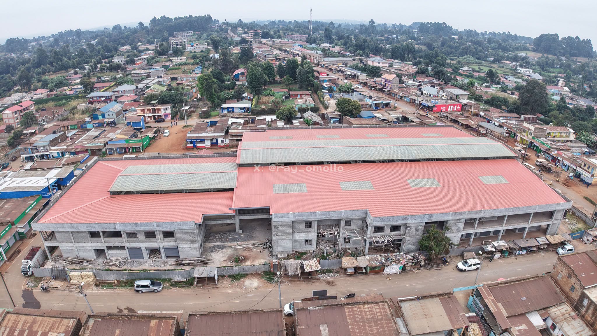 File image of the Gikambura Modern Market.
