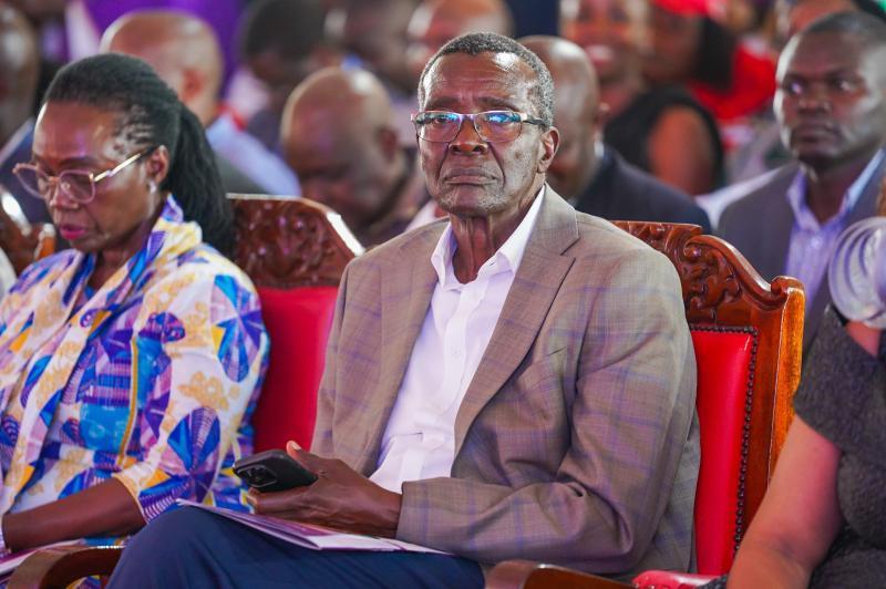 File image of David Maraga.