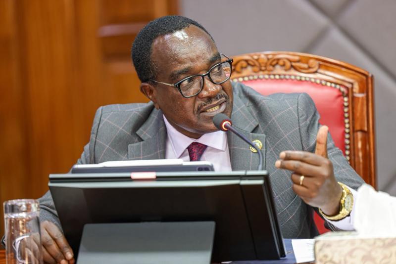 File image of Education CS Julius Ogamba.