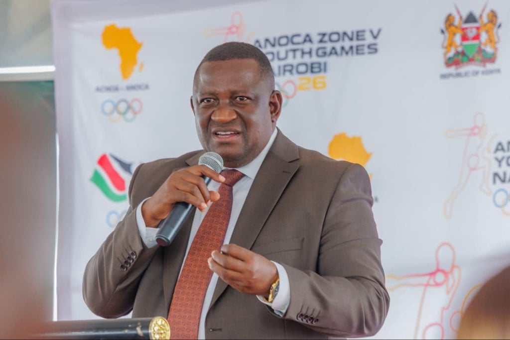 File image of Sports CS Salim Mvurya.