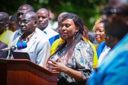 File image of Health PS Mary Muthoni.