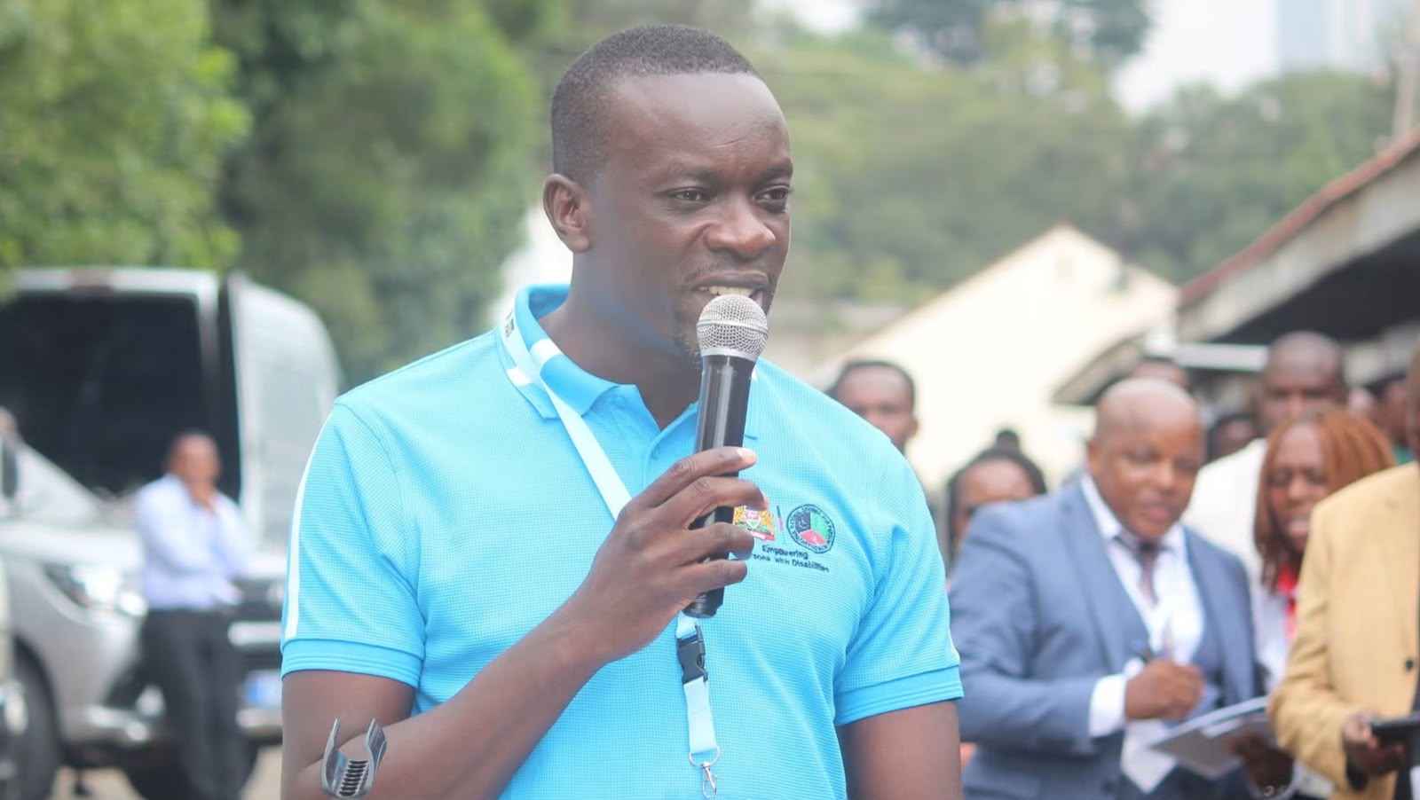 File image of National Council for Persons with Disabilities (NCPWD) Executive Director Michael Munene
