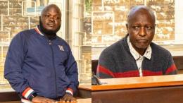 File image of the suspects in court