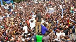 File image of a past Linda Mwananchi rally