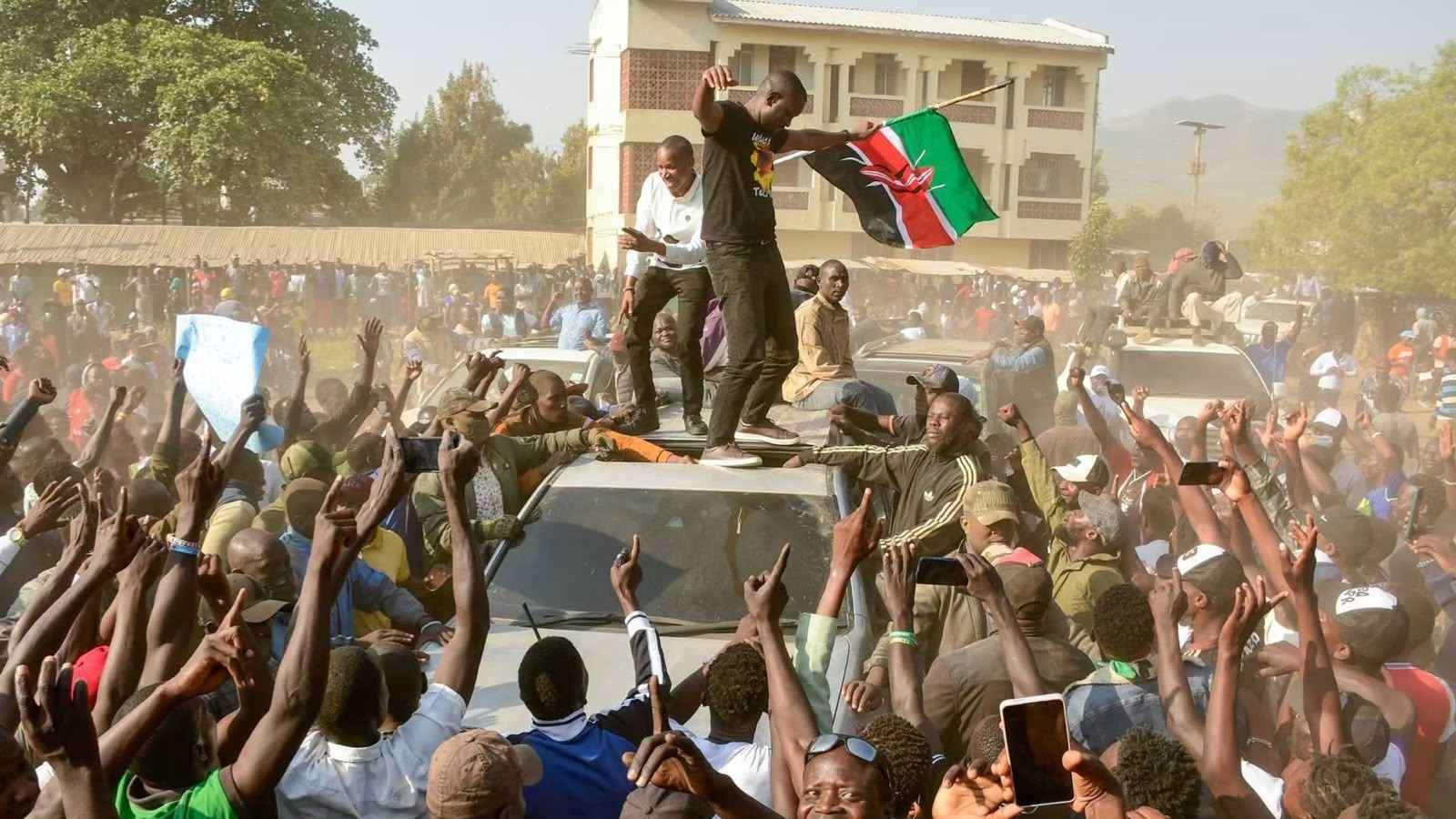 File image of the Linda Mwananchi Homa Bay rally
