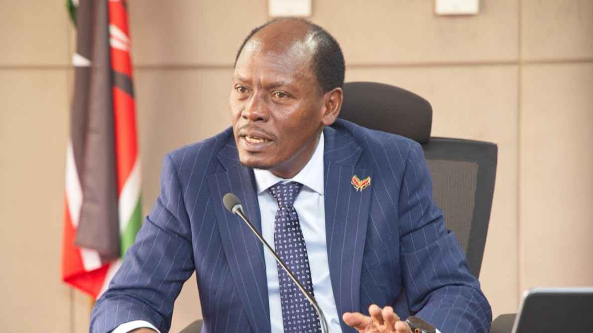 File image of ICT and Digital Economy Cabinet Secretary William Kabogo