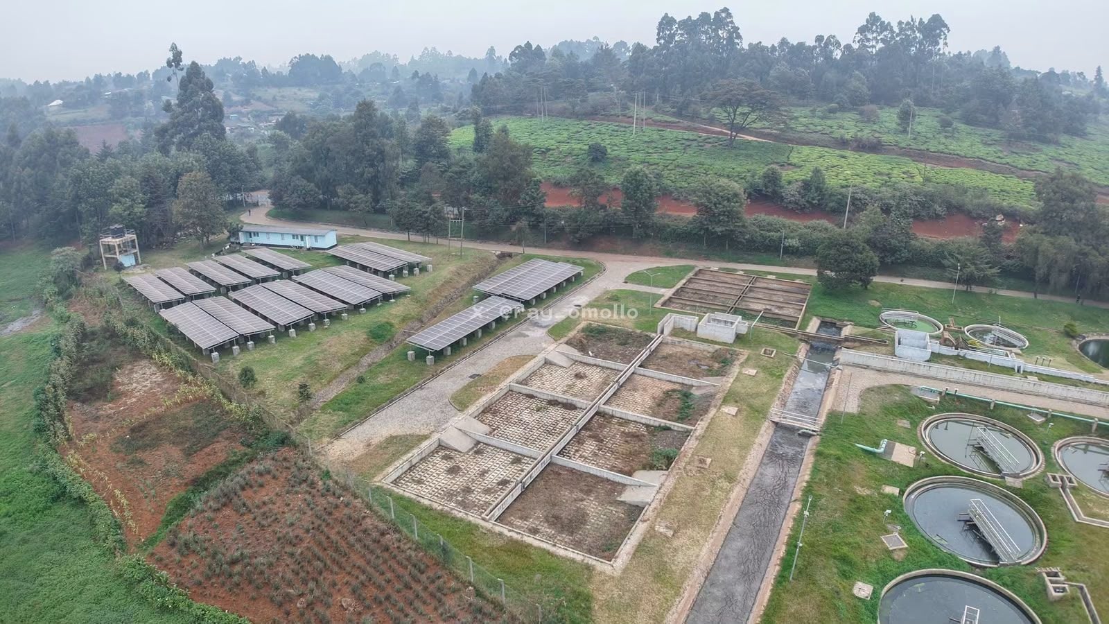 File image of the Limuru Water Supply and Sewerage Project
