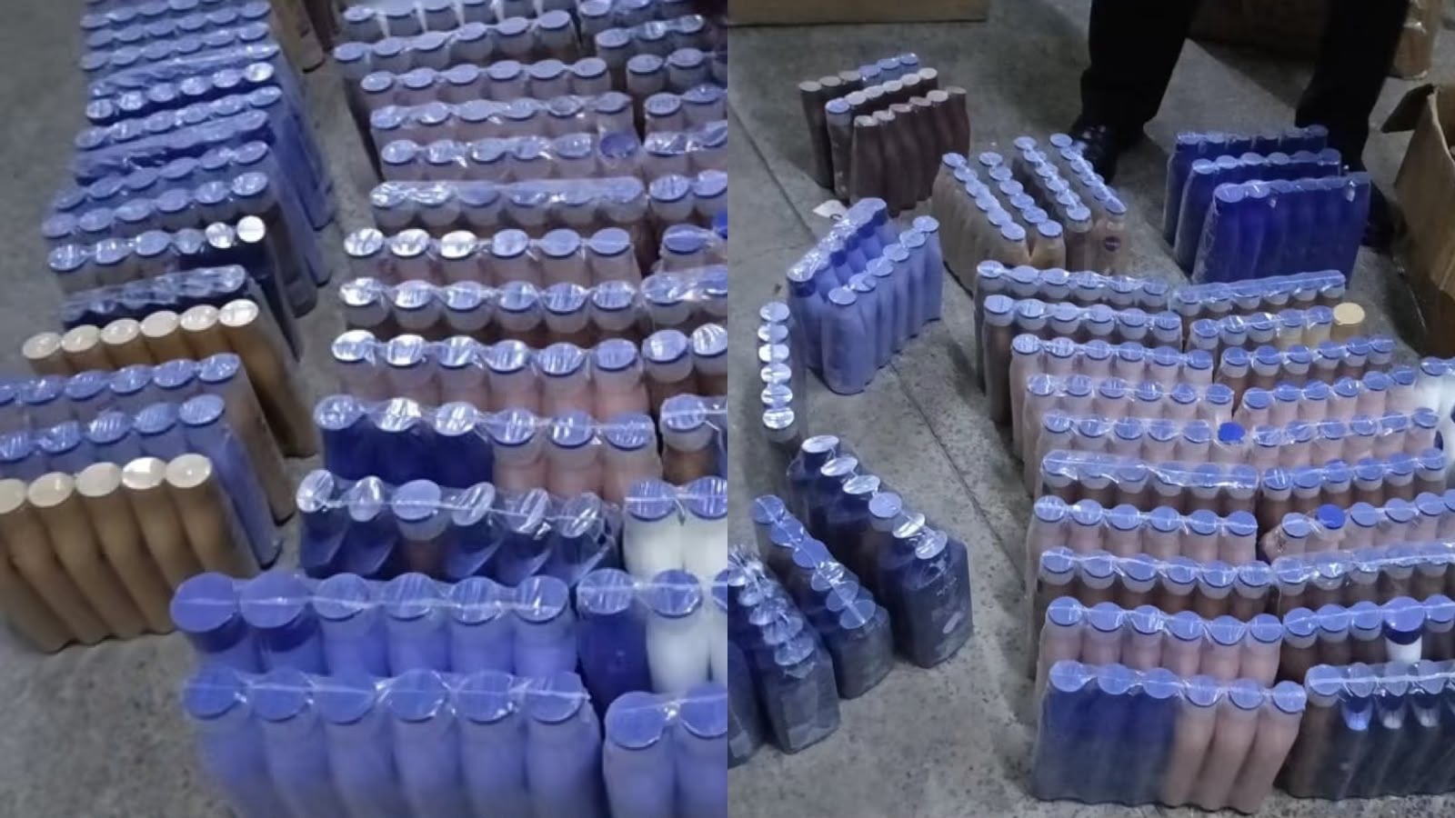 File image of suspected fake personal care products