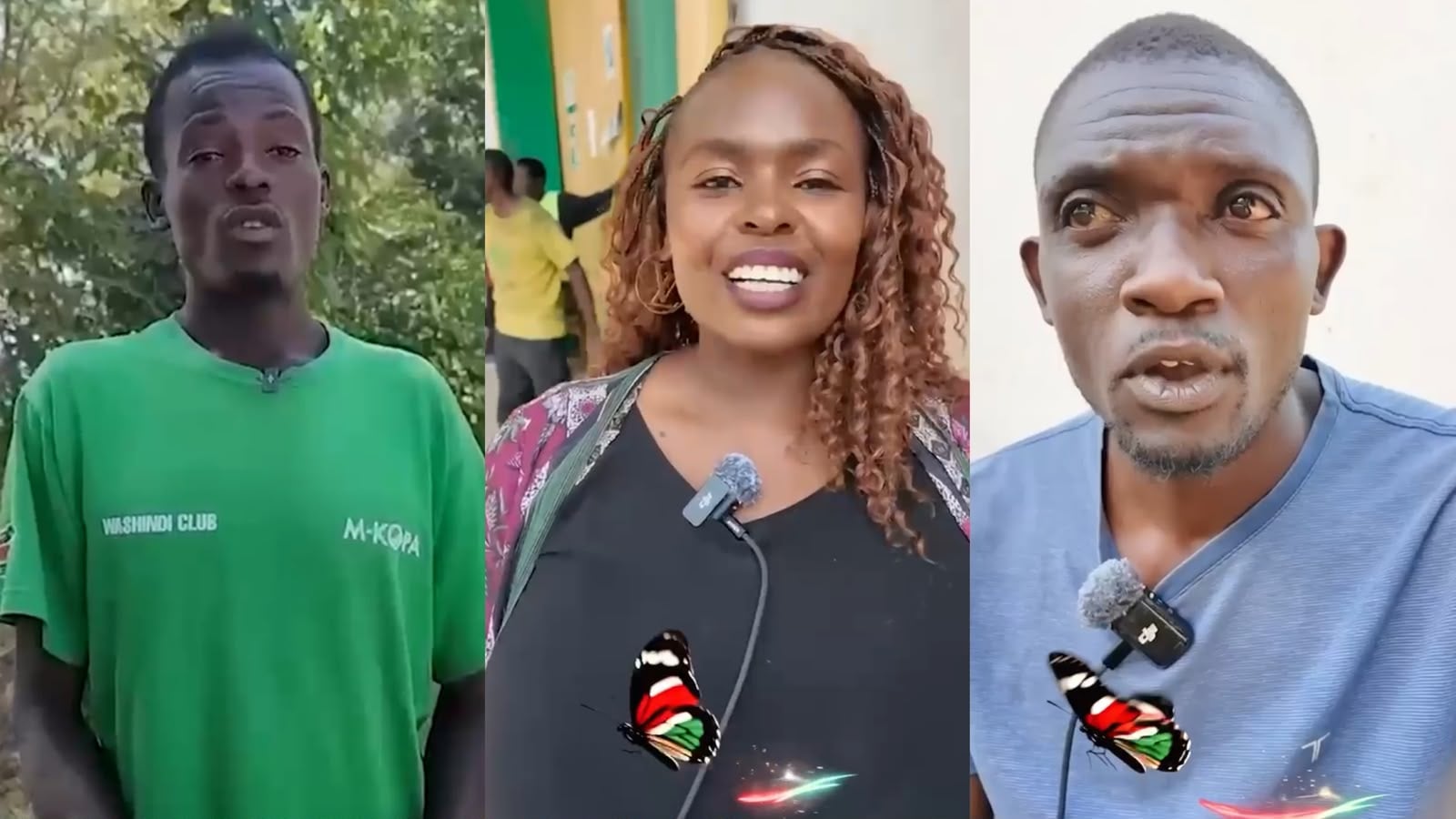 File image of farmers, Willis Odhiambo, Norah and Martin Shikuku