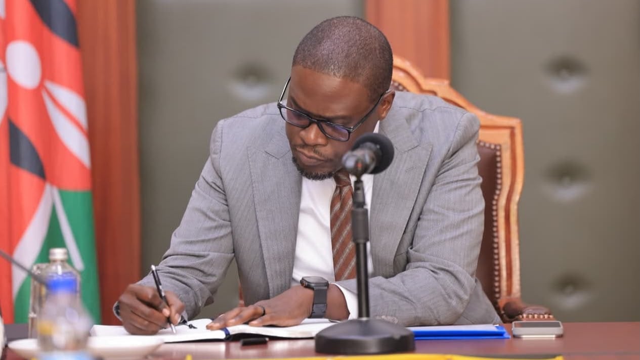File image of Nairobi Governor Johnson Sakaja