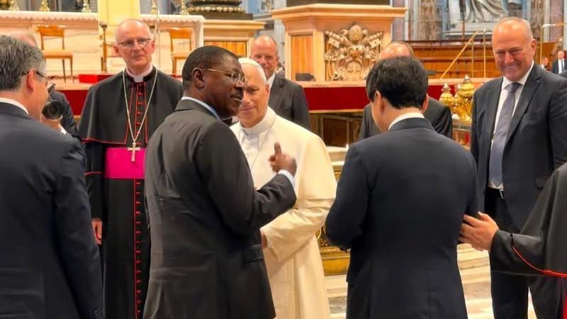 File image of National Assembly Speaker Moses Wetang'ula at the Vatican