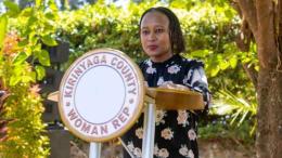 File image of Kirinyaga Woman Rep Njeri Maina