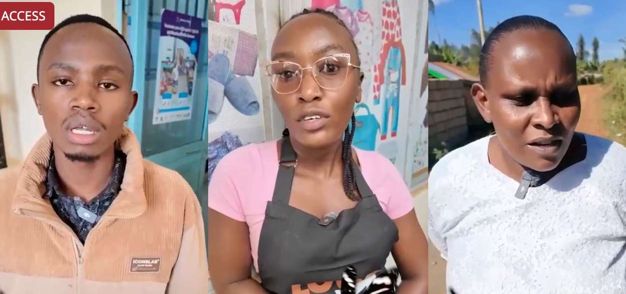 File image of Kevin Nduguta, Jacqueline Nyokabi and Joyce Wambui