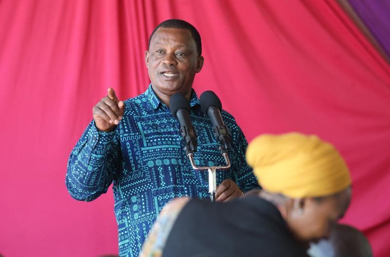 File image of Justin Muturi.