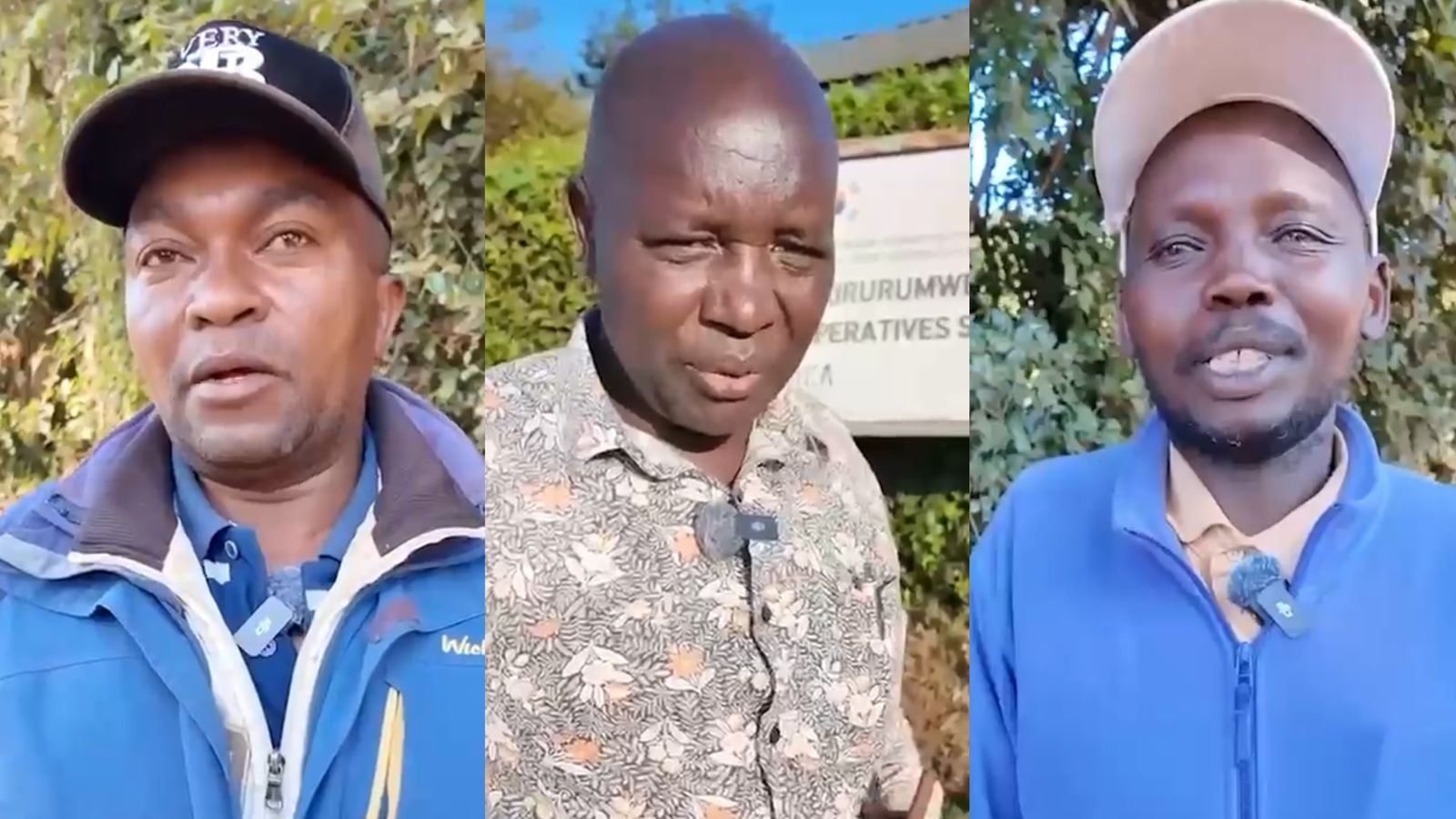 File image of Simon Mungei, Wifenzio Njeru, and Richard Wachira