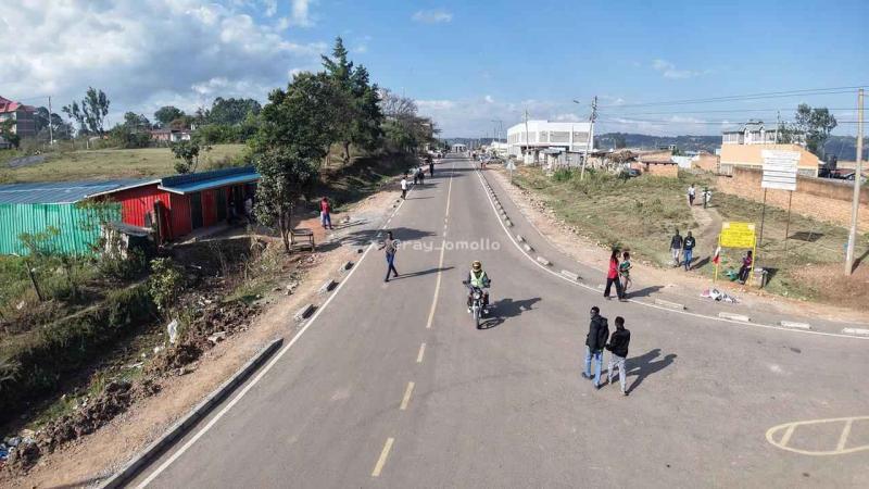 File image of roads in Bomet Town