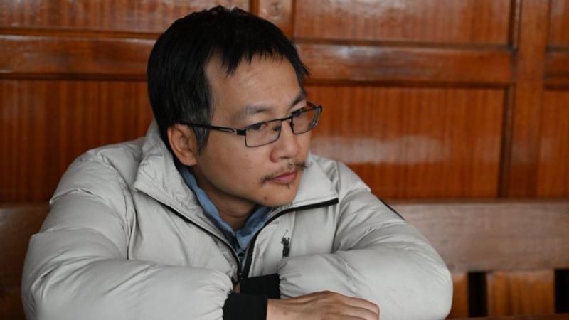 File image of Chinese National, Chen Guang, wanted in Uganda in connection with fraud